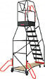 FIMM - Escabeau de rayonnage 9 marches à  immobilisation automatique 150 kg - FIMM - 830008814 - vignette