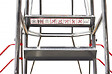 FIMM - Escabeau de rayonnage 10 marches à  immobilisation automatique 150 kg - FIMM - 830008815 - vignette