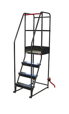 FIMM - Escabeau roulant étroit 4 marches 150 kg - FIMM - 830008729 - large