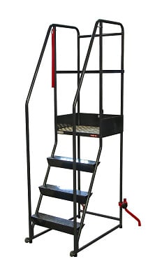 FIMM - Escabeau roulant étroit 4 marches 150 kg - FIMM - 830008729 - large