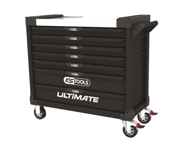 KS TOOLS - Servante Ultimate XL KS TOOLS noire 7 tiroirs - 825.0007 - large
