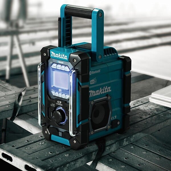 MAKITA - Radio de chantier CXT LXT - 12 / 14,4 / 18 V -  - Sans batterie, ni chargeur - DMR301 - large