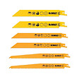 DEWALT - Coffret de 6 lames pour scie sabre DEWALT DT2444-QZ - vignette