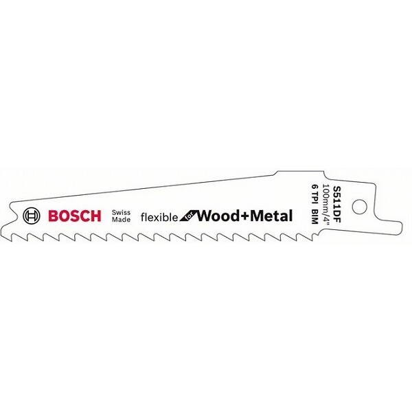 BOSCH - Carte de 2 Lames  Bois et Métal S511DF - 2608657722 - large