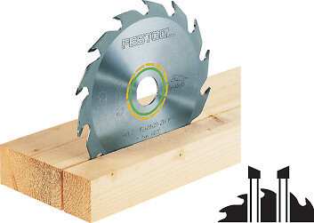 FESTOOL - Lame de scie à bois Panther 225x2.6x30  PW18 dents pour CS 70 - 496303 - large