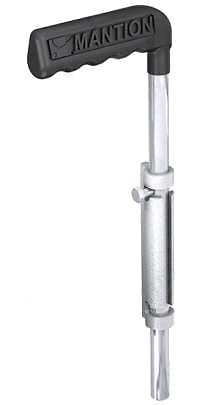 MANTION - Verrou renforcé à souder MANTION - Ø14 mm - L.300 mm - 1314SO - large