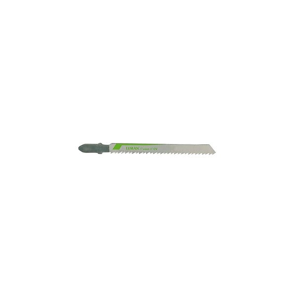 LEMAN - 5 lames de scie sauteuse CV - Lu. 75 mm pas 2.5 mm - coupe fine pour bois - LEMAN - 7002.05 - large