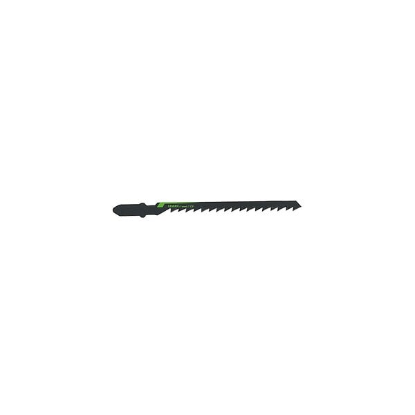 LEMAN - 5 lames de scie sauteuse CV - Lu. 75 mm pas 4 mm - chantournage pour bois - LEMAN - 7012.05 - large