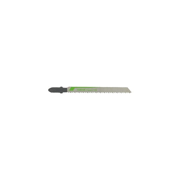 LEMAN - 5 lames de scie sauteuse CV - Lu. 75 mm pas 2.5 mm - coupe fine pour bois - LEMAN - 7003.05 - large