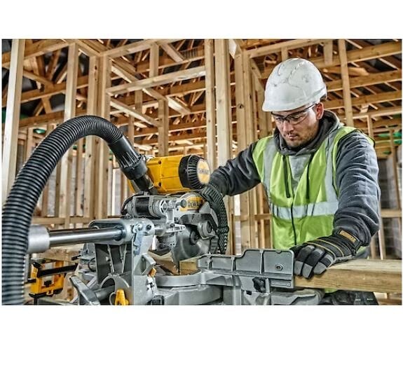 DEWALT - Scie à onglets radiale Ø250mm 1600W DEWALT DWS727-QS - large