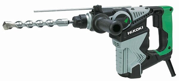 HITACHI - Perforateur SDS+ 720W 28mm 3.2J 3 modes Hikoki DH28PCWSZ poignée en D, stop de rotation, de frappe, livré en coffret - large