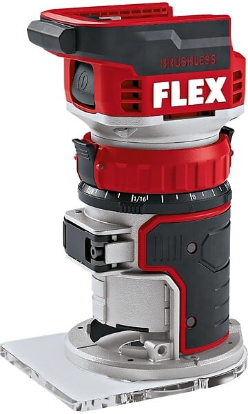 FLEX - Affleureuse défonceuse FLEX CER 18.0-EC C 18V (vendu sans batterie) - large