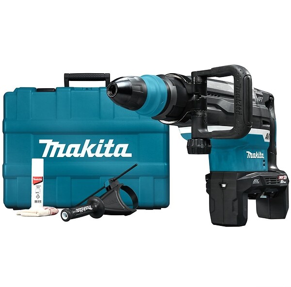 MAKITA - Perfo-burineur SDS-Max 36V XGT Bluetooth AWS -  - Sans batterie, ni chargeur - Coffret - HR006GZ - large