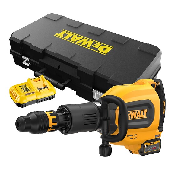 DEWALT - Marteau de démolition SDS-max XR FLEXVOLT DEWALT DCH911X3-QW 54V 3X3Ah Li-Ion Brushless 27J - large