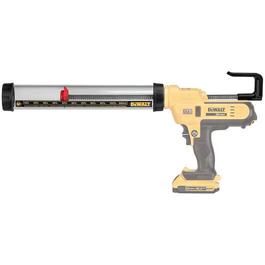 DEWALT - Tube long transparent pour pistolet à mastic -  - DCE5801-XJ - large