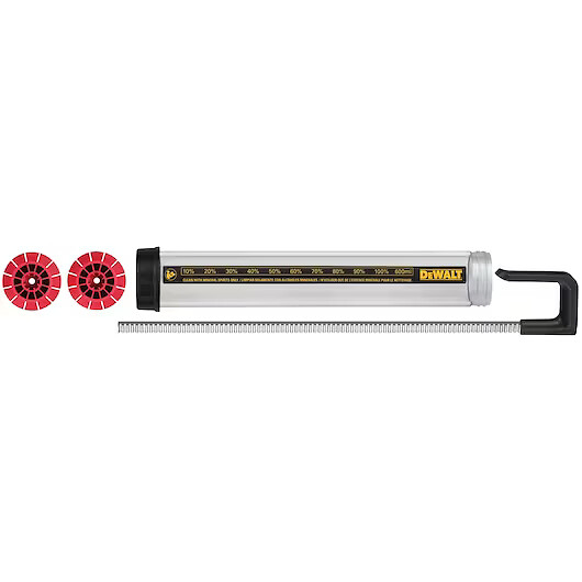 DEWALT - Tube long transparent pour pistolet à mastic -  - DCE5801-XJ - large