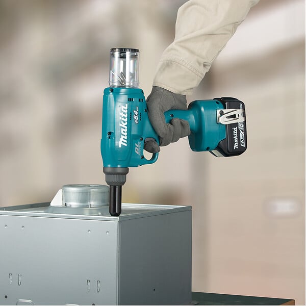 MAKITA - Pistolet à riveter MAKITA DRV250ZJ - 18V LXT (vendu sans batterie) - large