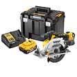 DEWALT - Scie circulaire 165 mm XR 18V  + 2 batteries 5Ah + coffret Tstak - DCS565P2-QW - vignette