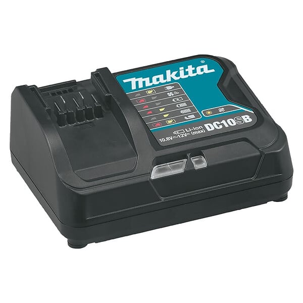 MAKITA - Scie circulaire 10.8V CXT Ø85 mm -  - avec 2 batteries 12V 4.0Ah - chargeur - MakPac - HS301DSMJ - large