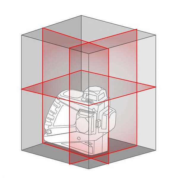 METRICA - Laser High power 3D METRICA Vert - 61410M - large