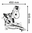 BOSCH - Scie radiale à onglet GCM 8 SDE 1600W Ø216mm -  - 0601B19200 - vignette