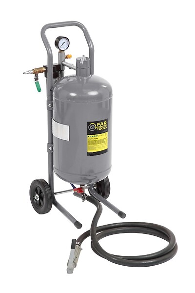 FAR TOOLS - Cuve de sablage mobile CS 17 - 17L - Buse de 2-2.5-3-3.5 - FAR TOOLS - 115100 - large