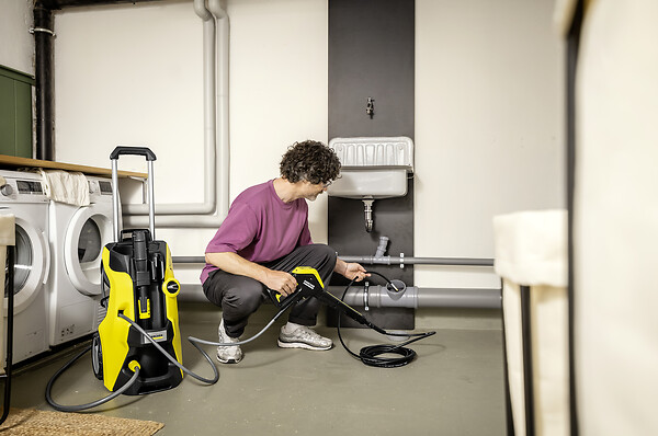 KARCHER - Débouche canalisations avec buses - 15m - large