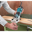 MAKITA - Affleureuse  530W Ø6 mm + Coffret MAK-PAC 2 - 3712J - vignette