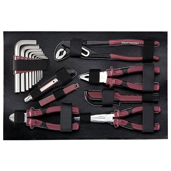 KRAFTWERK - Coffret d'outils Pro-Line 1/4' KRAFTWERK 123 pièces - 3944 - large