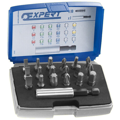 EXPERT - EXPERT - Coffret 18 embouts 1/4" - E113901 - large