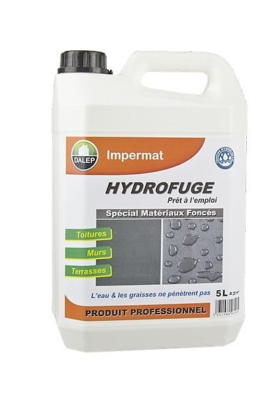 DALEP - Hydrofuge DALEP Spécial matériaux foncés IMPERMAT Bidon de 5 Litres - 230005 - large