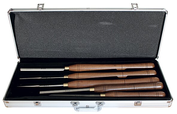 LEMAN - Coffret 5 outils de tourneur LEMAN - 870-500-05 - large