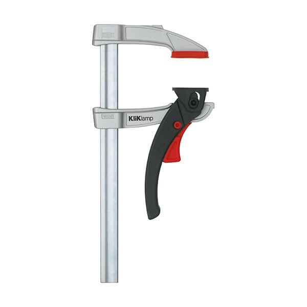 BESSEY SER - Presse légère à serrage rapide Kliklamp - BESSEY - serrage 250 mm - saillie 80 mm - Rail 20x5 mm - KLI25 - large