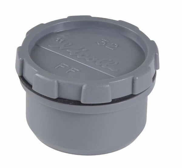 NICOLL - Tampon de visite PVC 100 FT - large