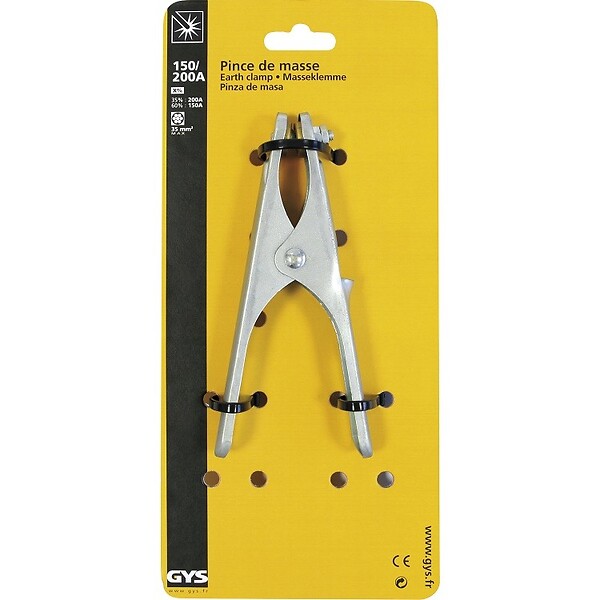 GYS - Pince de masse GYS Croco 200.35 (200A / 35mm² ) - 043107 - large