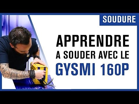 GYS - Poste de soudure Inverter GYSMI 160P - GYS - avec Masque LCD Techno 11 - 030435 - large
