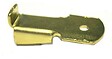 MONIN - Taquet standard pour crémaillère acier MONIN SAS - Longueur 32 mm - Acier laitonné - 522110 - vignette