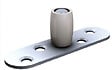 MANTION - GUIDE OLIVE NYLON SUR PLATINE POUR U 25X17  1102 - vignette