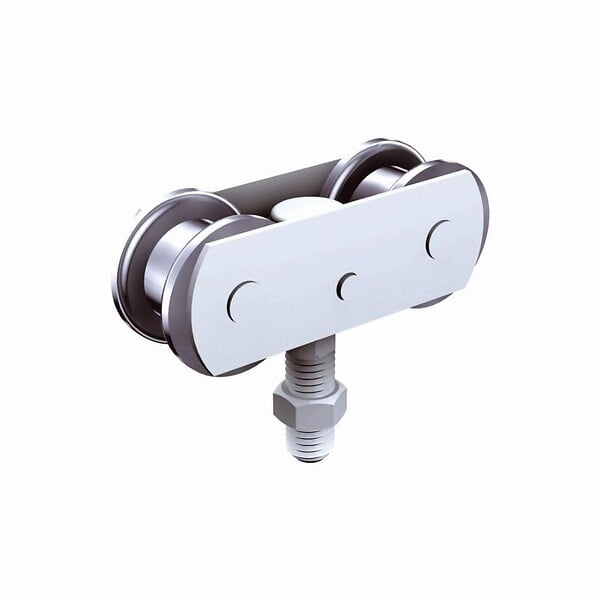 MANTION - Roulette pivotante sur monture réf 0663 - large