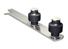 MANTION - Guide à scellement horizontal réglable 1092 MANTION SA - 2 olives zytel - Ø 45 mm - 1092 - large