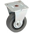 AVL - Roulette fixe AVL - Roue caoutchouc Ø 50 - Charge 30 kg - 518859AS - vignette