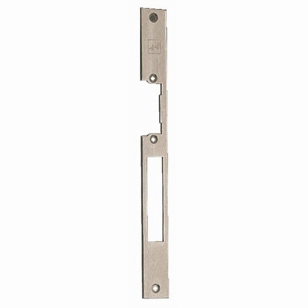 EFF EFF - Têtière longue HZ Acier inox S 967 EFF EFF pour gâche électrique 44535-01 - double empenage réversible - 06445351 - large