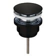 WIRQUIN - Bonde lavabo universelle vis centrale avec corps de bonde Black Touch - vignette