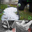 VOUNOT - Bordure de jardin PVC flexible 20m avec piquets anthracite - vignette