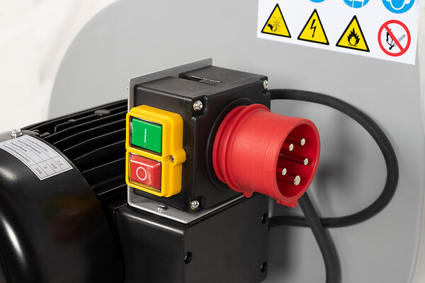 HOLZMANN - Aspirateur à  copeaux de bois 2 x 200 L - 2200 W - ABS3880 - 400V - large