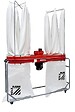 HOLZMANN - Aspirateur à  copeaux de bois 2 sacs - Débit d'air 8 000 m3/h - 4500W - 400V - triphasé - vignette