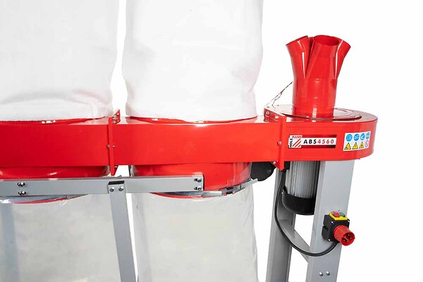 HOLZMANN - Aspirateur à  copeaux de bois 3 x 160 L - 400 V - 3800 W - large
