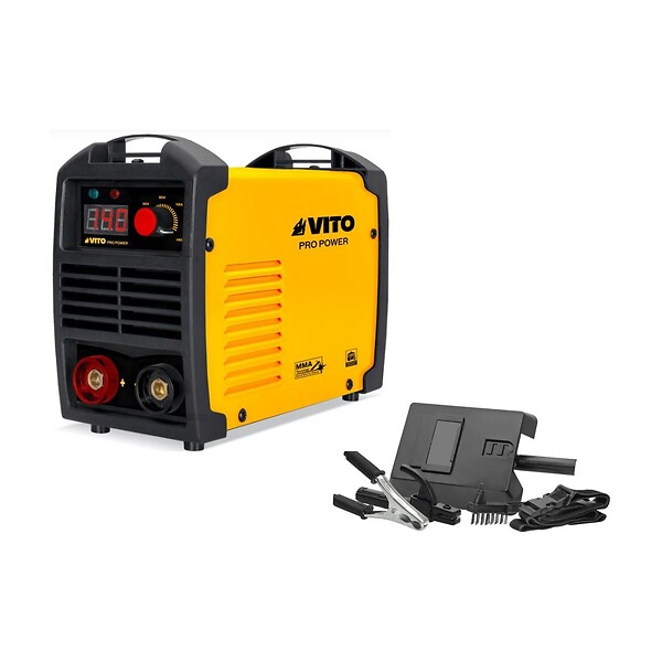 VITO - Poste a souder INVERTER 140 Ampères Numerique Soudure à l'arc Baguettes de soudure acier-fonte-inox VITO - large