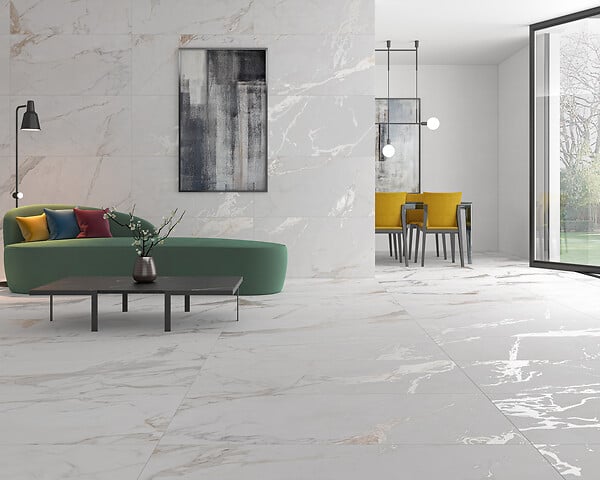 ECOCERAMIC - Carreau de sol Austral grès cérame - Gold - 60x120cm - large