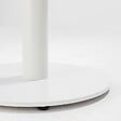 OVIALA - Pied de table haut en acier et fonte blanc Dover - Dover - vignette